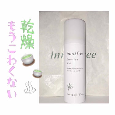 グリーンティー　ヒアルロン　ミスト/innisfree/ミスト状化粧水を使ったクチコミ（1枚目）