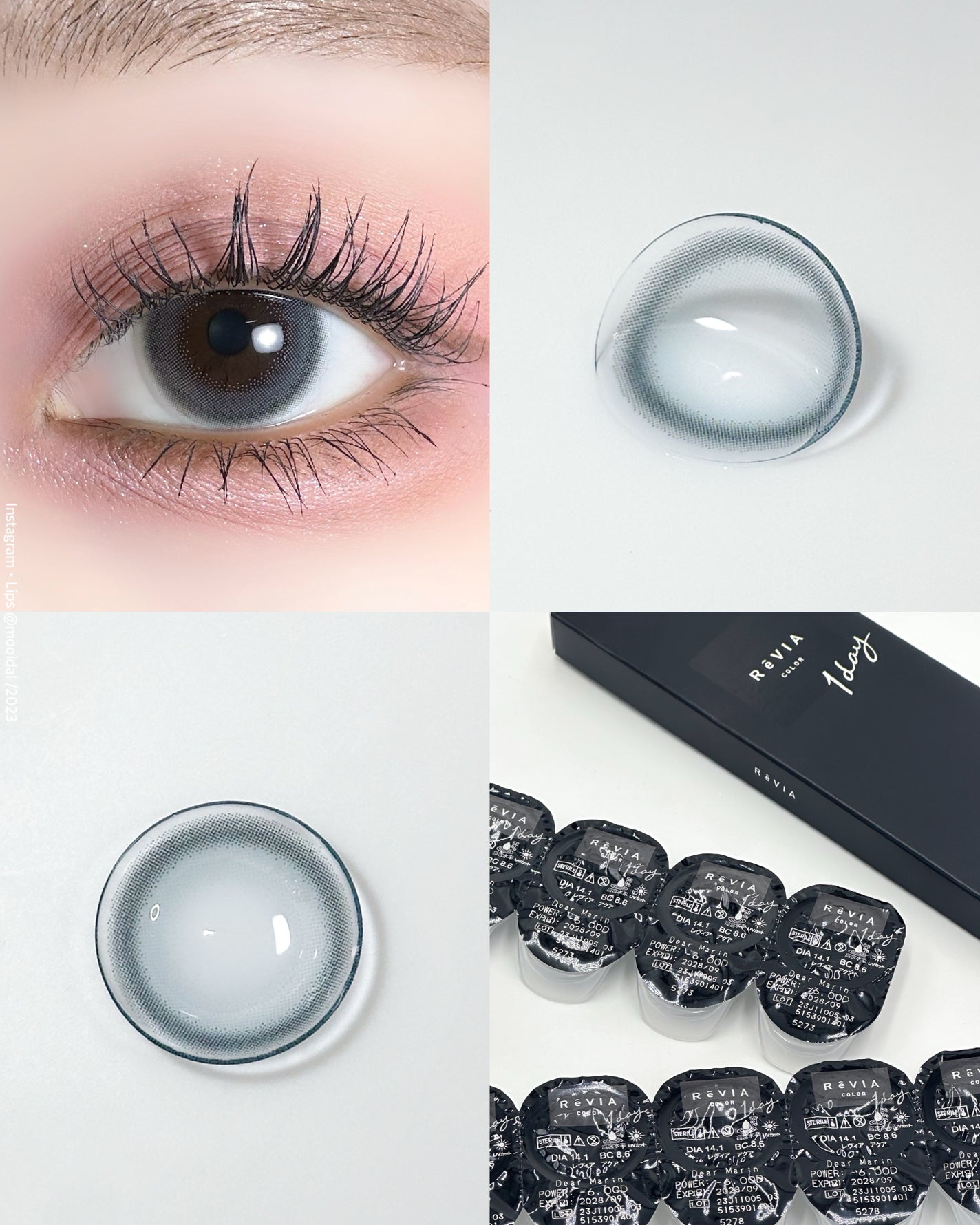 ツキ on LIPS 「【ReVIA1dayに新色3色登場✨】__________..」(4枚目)