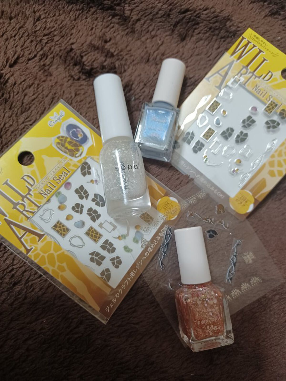 ミニネイル BL12 ブルートパーズ/パラドゥ/マニキュアを使ったクチコミ（2枚目）