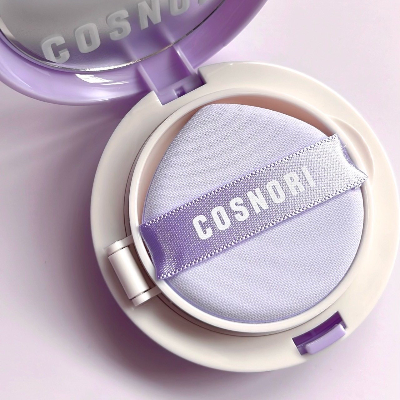 パンテノールバリアクッション/COSNORI/クッションファンデーションを使ったクチコミ（3枚目）