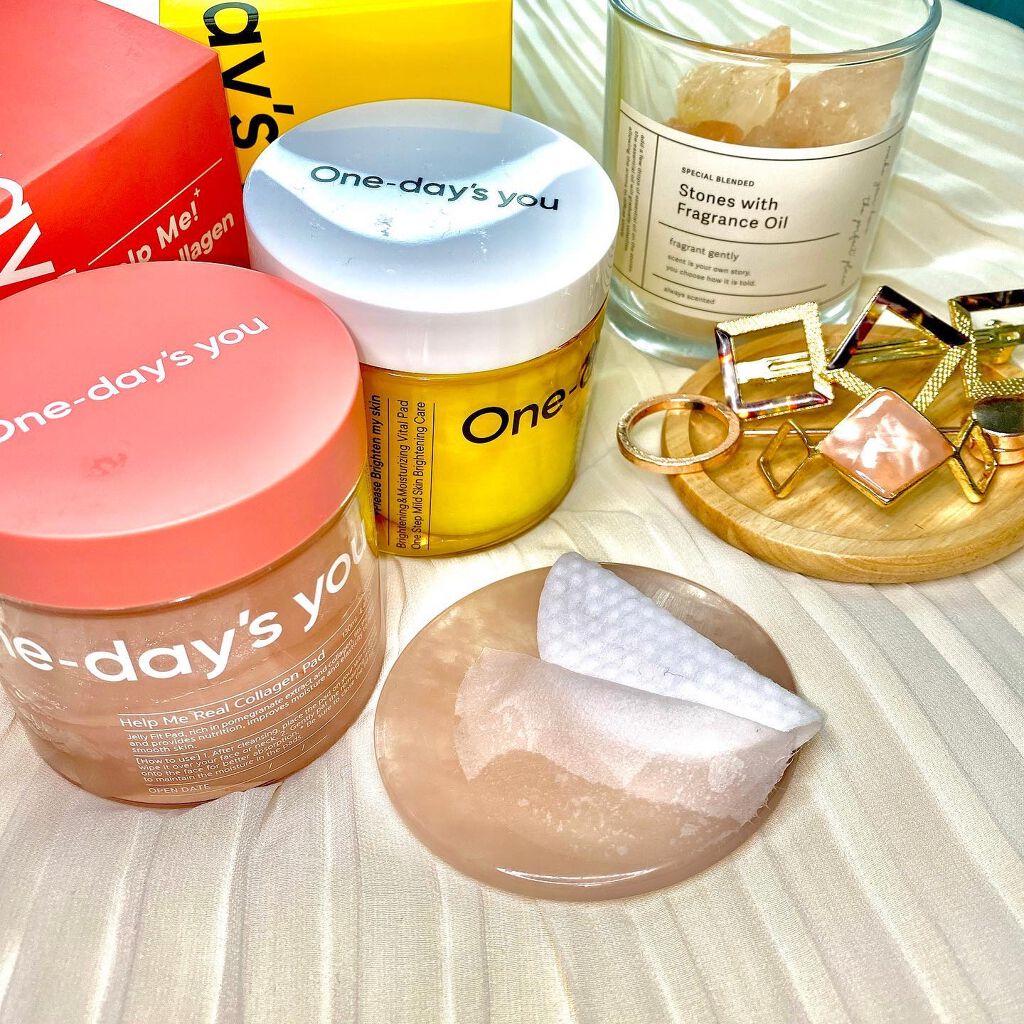 ヘルプミー! ハニーCパッド/One-day's you/トナーパッドを使ったクチコミ（1枚目）