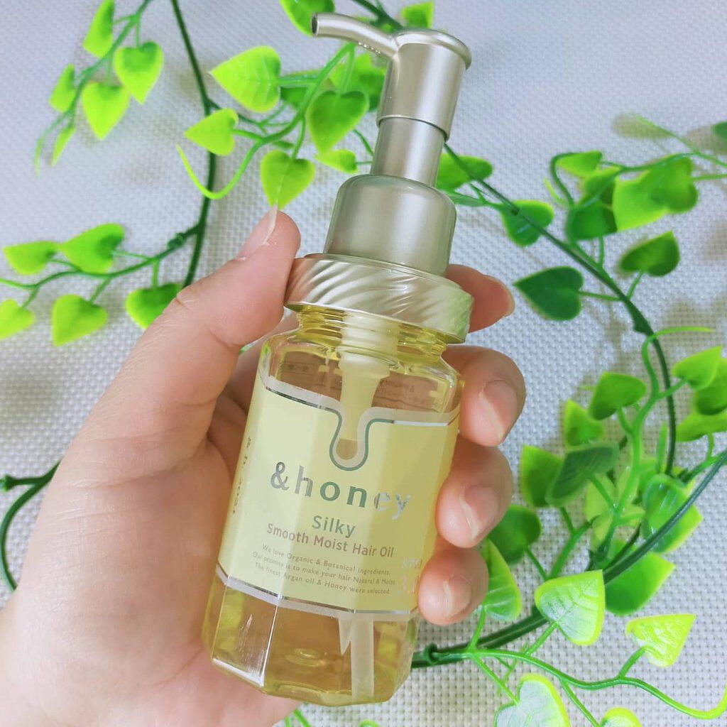 シルキー　スムースモイスチャー　ヘアオイル　3.0/&honey/ヘアオイルを使ったクチコミ（2枚目）