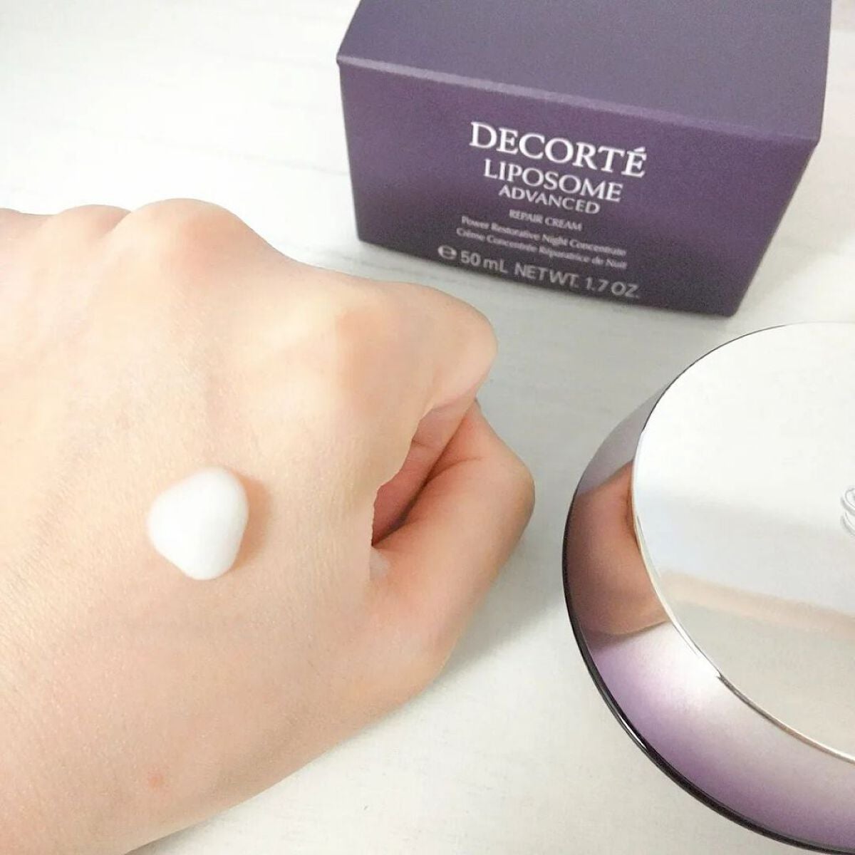 リポソーム アドバンスト リペアクリーム/DECORTÉ/フェイスクリームを使ったクチコミ(3枚目)