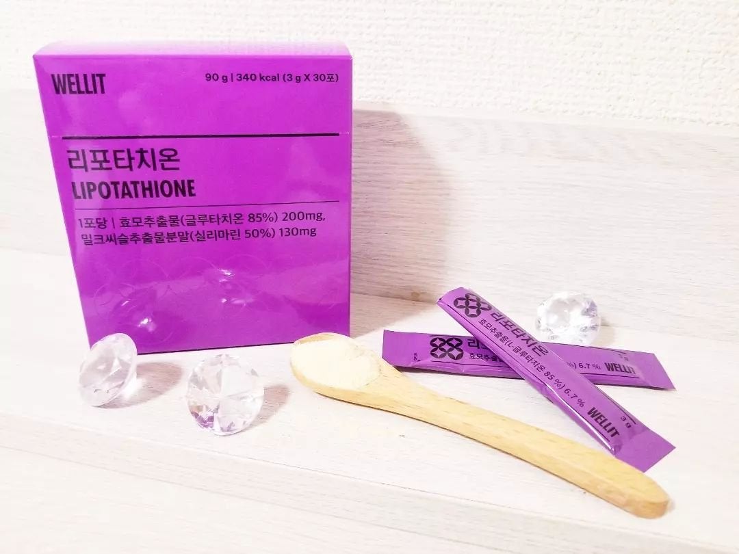 LIPOTATHIONE/WELLIT/健康サプリメントを使ったクチコミ(1枚目)