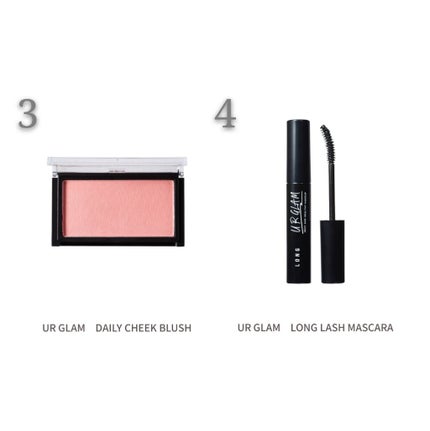 UR GLAM DAILY CHEEK BLUSH/U R GLAM/パウダーチークを使ったクチコミ(4枚目)