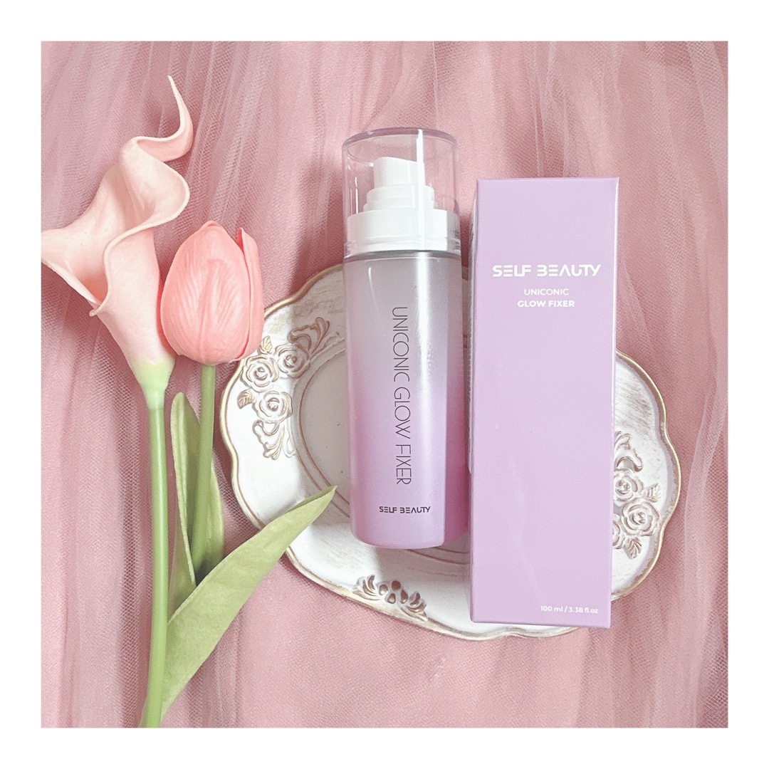 ユニコーン メイクアップグローフィックスミスト/SELF BEAUTY/フィックスミストを使ったクチコミ（1枚目）