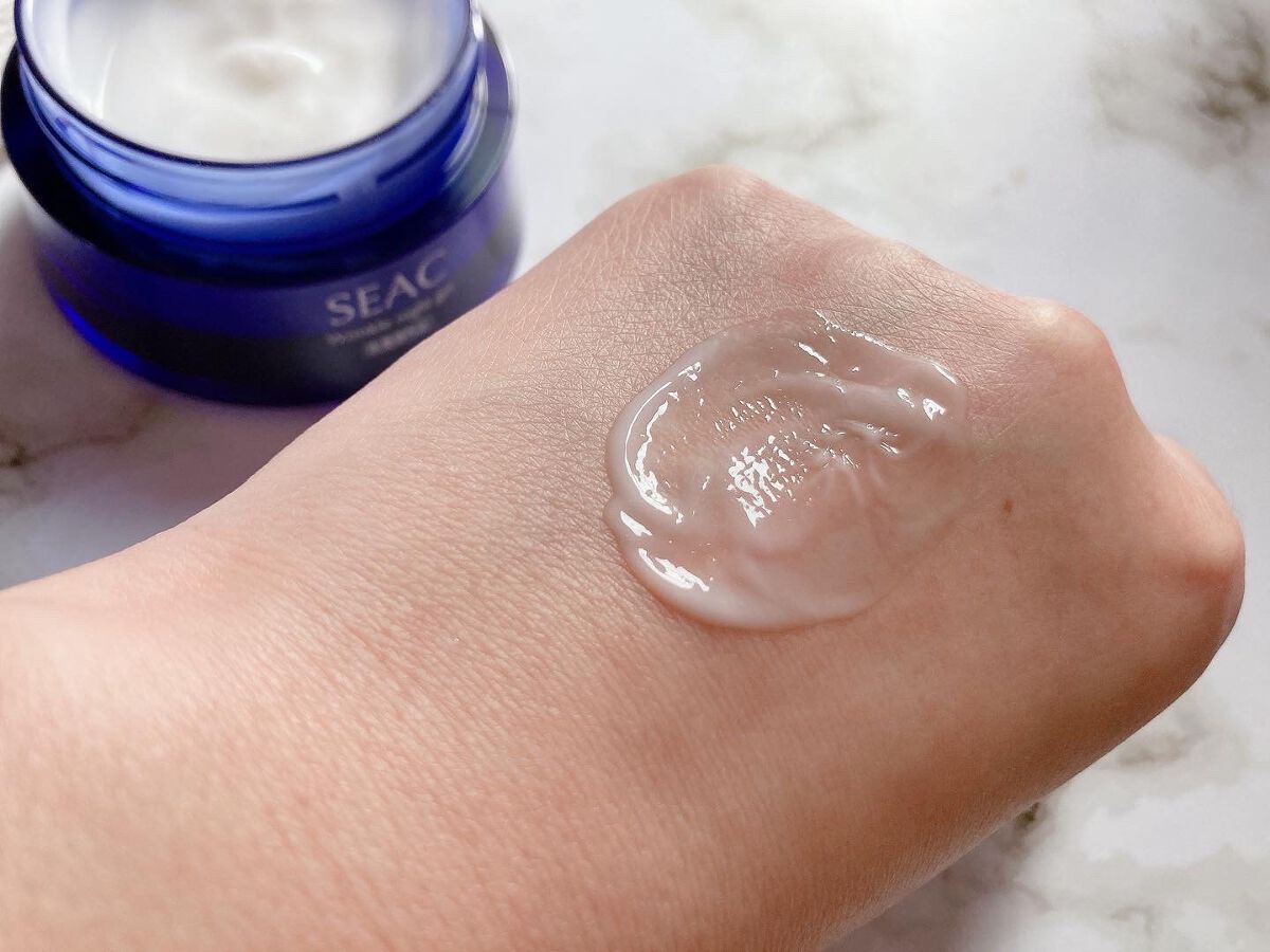 リンクルモーニングジェル/SEAC/フェイスクリームを使ったクチコミ(4枚目)