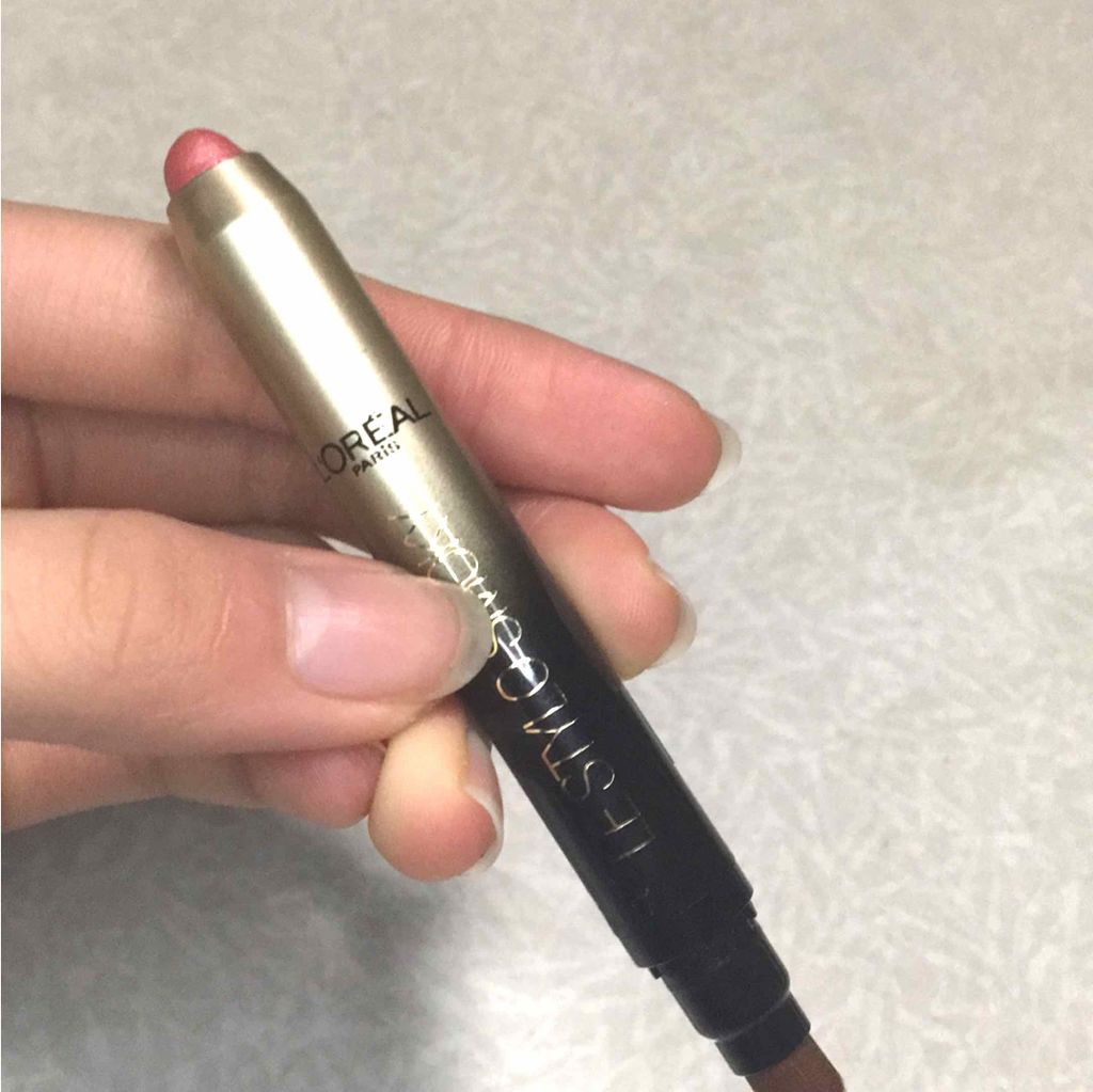 カラーリッシュルスティロスモーキー/ロレアル パリ/スティックアイシャドウを使ったクチコミ(2枚目)