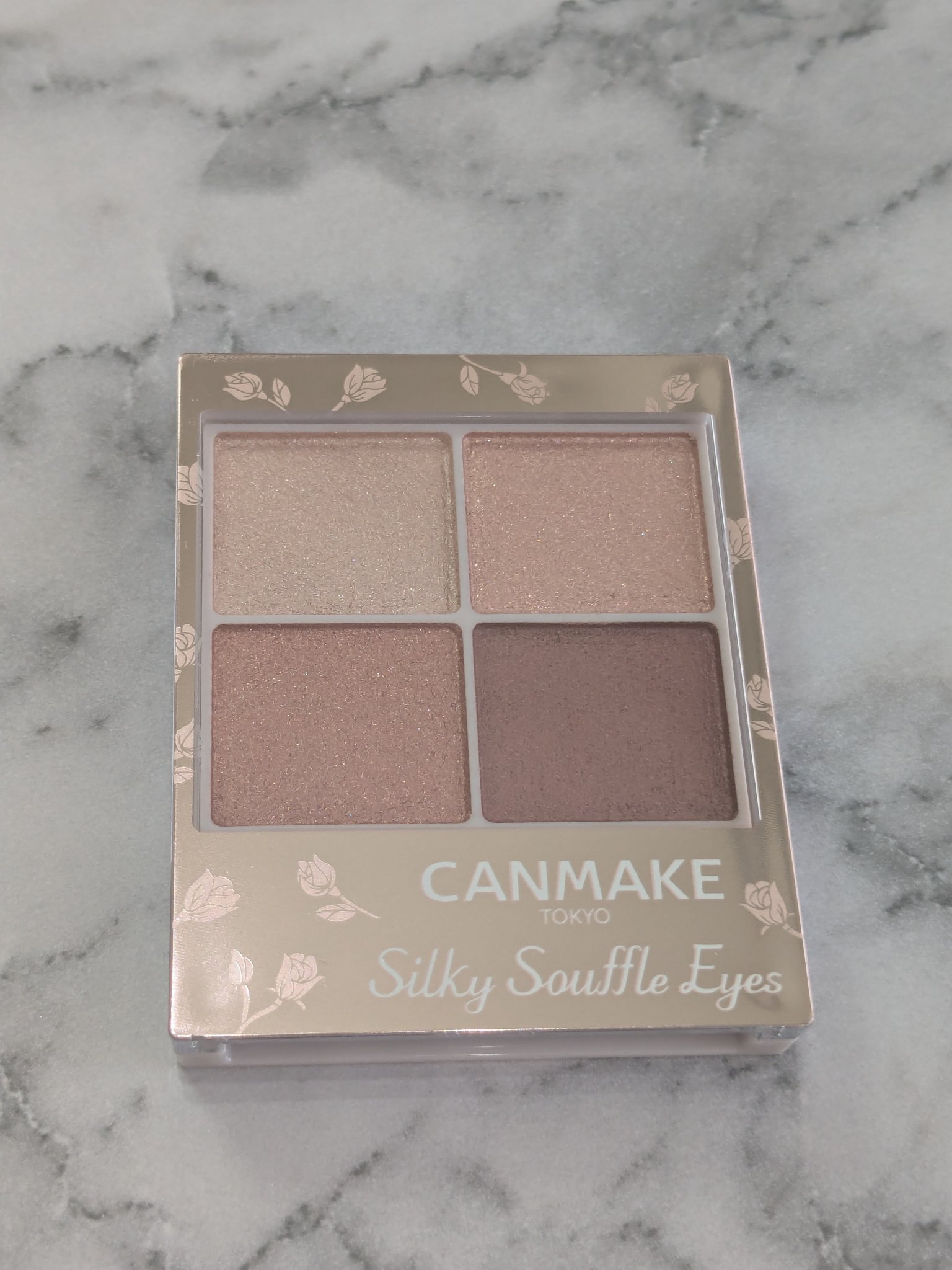 シルキースフレアイズ/キャンメイク/アイシャドウパレットを使ったクチコミ（2枚目）