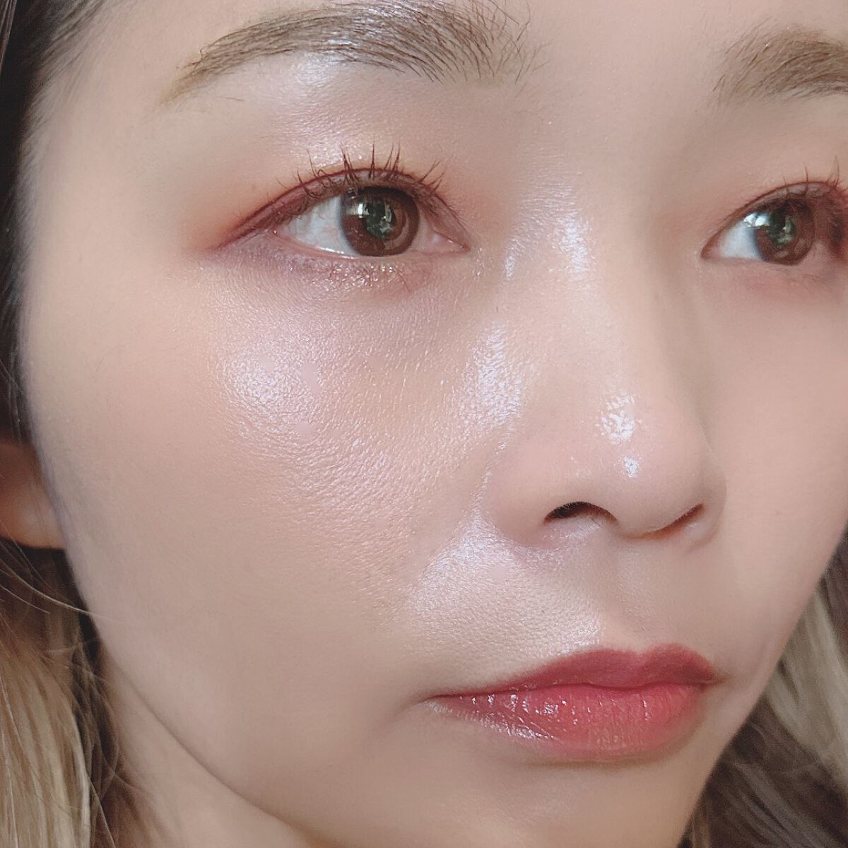 ツートンカラーアイブロウペンシル 09 ブラウンの髪に/GENE TOKYO/アイブロウペンシルを使ったクチコミ（2枚目）