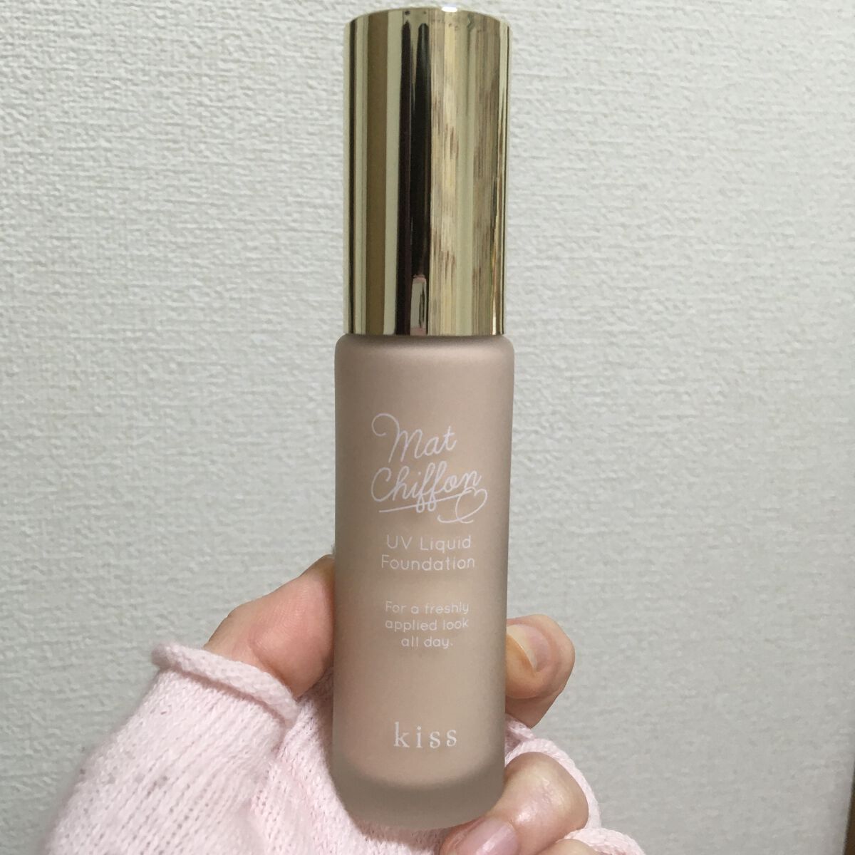 マットシフォン UVリキッドファンデ/KiSS/リキッドファンデーションを使ったクチコミ(2枚目)