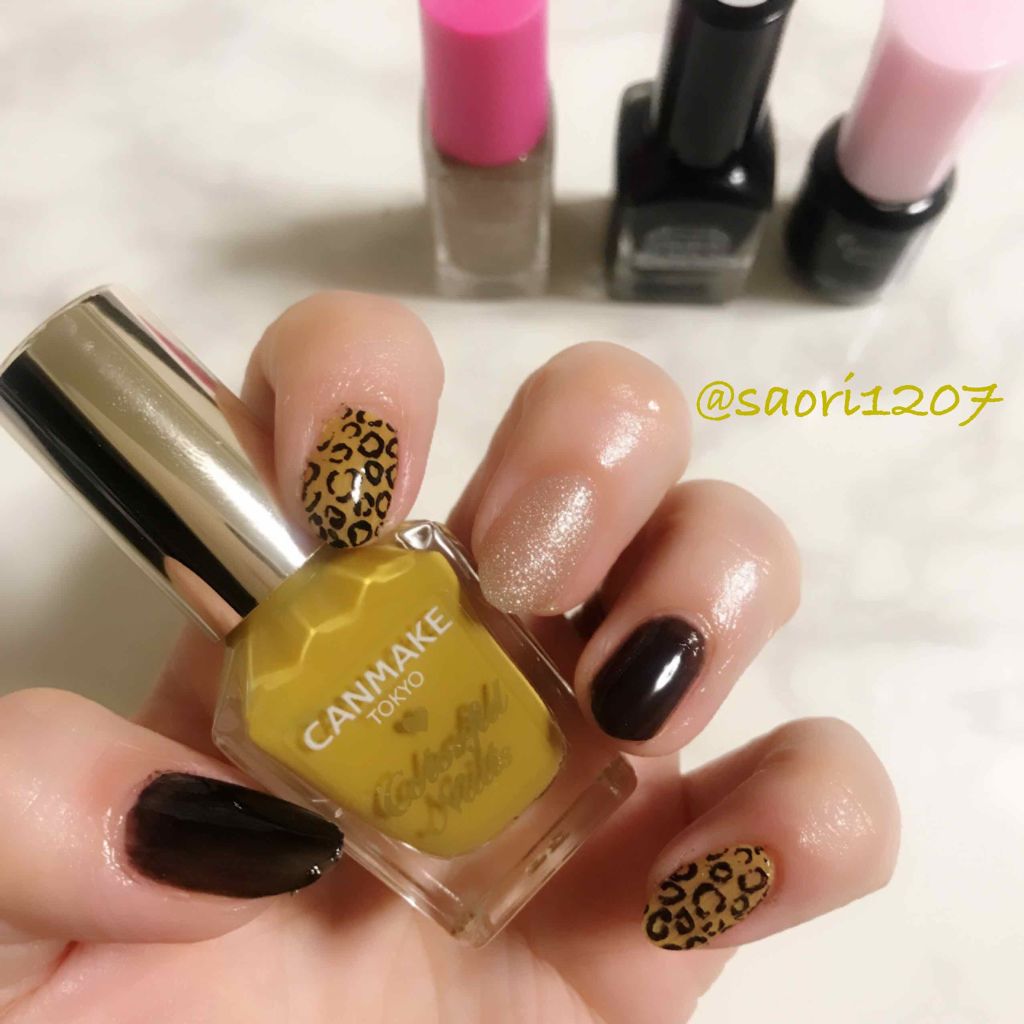 カラフルネイルズ/キャンメイク/マニキュアを使ったクチコミ（1枚目）