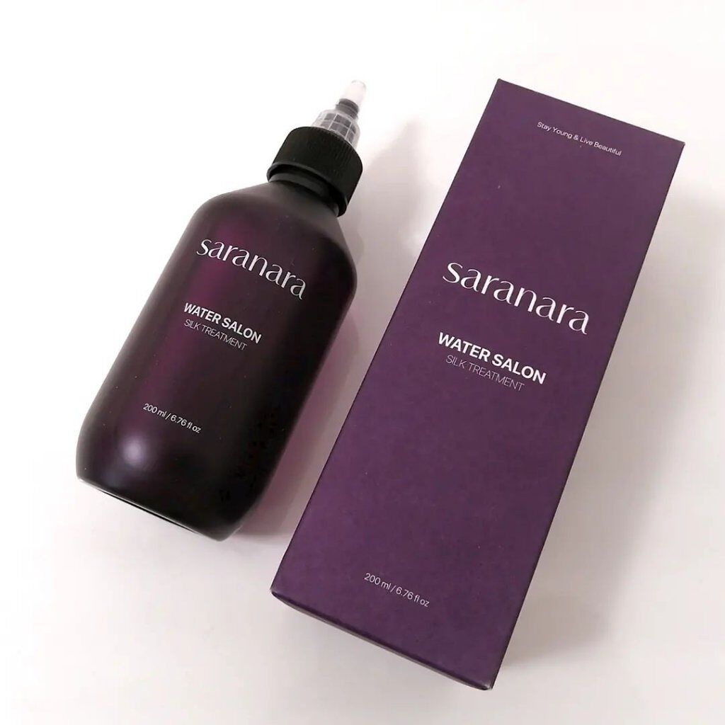 ウォーターサロン シルク トリートメント/SARANARA/洗い流すヘアトリートメントを使ったクチコミ（2枚目）