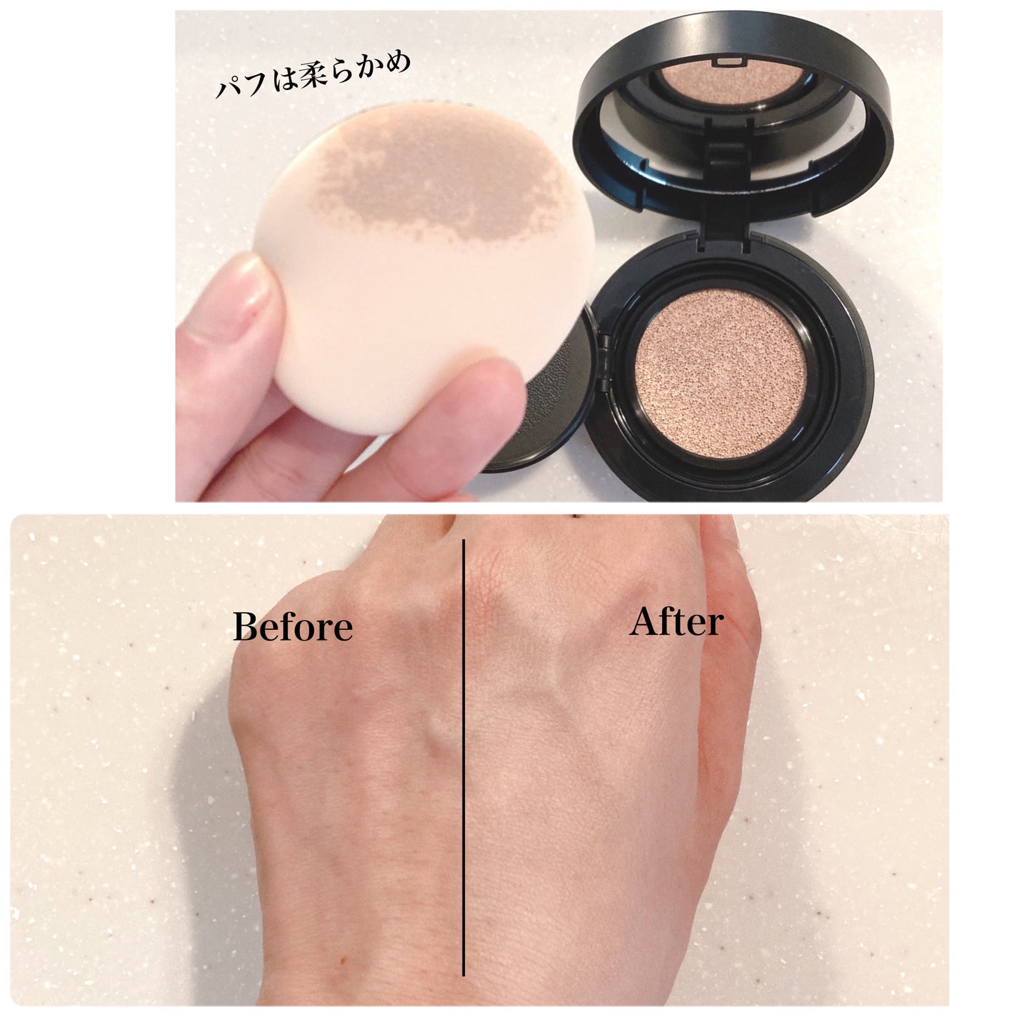 ジャビンドゥソウル ウインクファンデーションパクト/Javin De Seoul/クッションファンデーションを使ったクチコミ(4枚目)