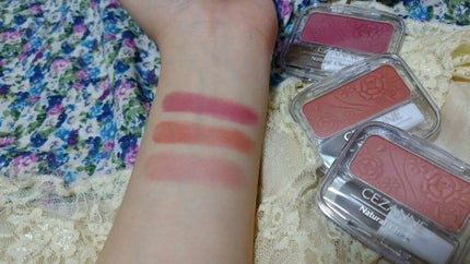 ナチュラル チークN/CEZANNE/パウダーチークを使ったクチコミ(2枚目)