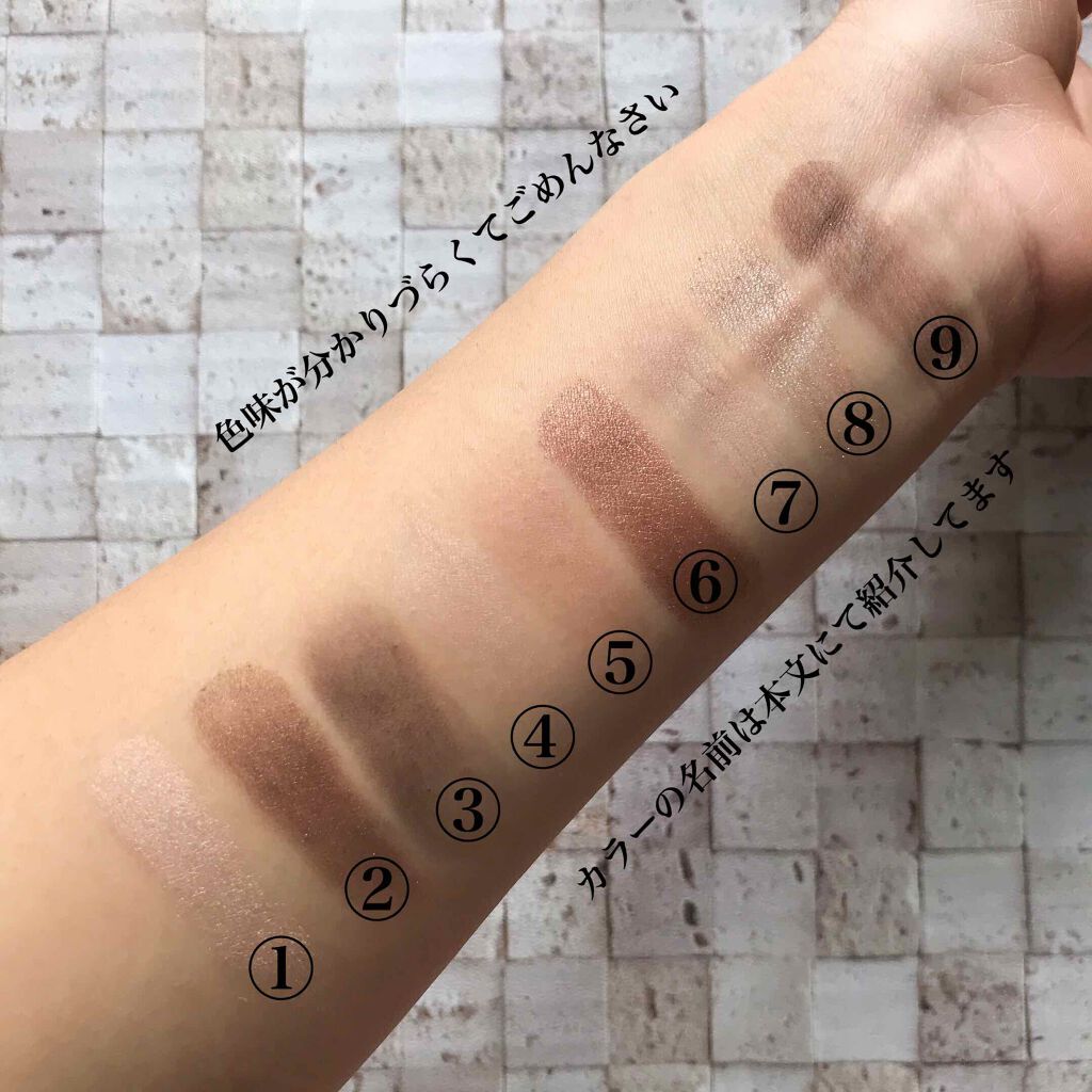 スモール アイシャドウ×9/M・A・C/アイシャドウパレットを使ったクチコミ（3枚目）