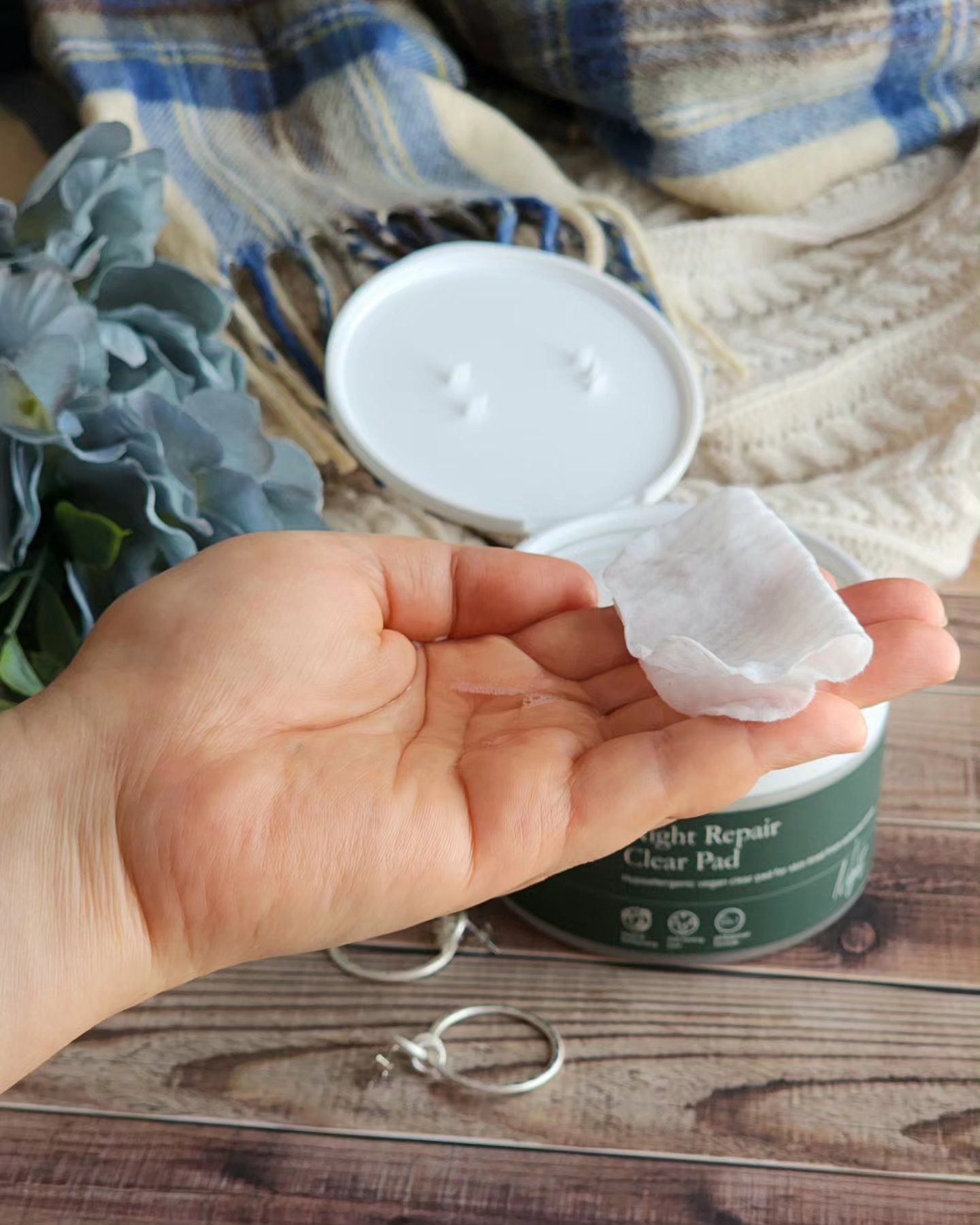 ナイトリペアクリアパッド/NOAV/化粧水を使ったクチコミ（3枚目）