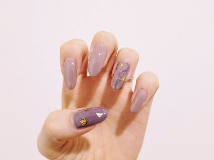 ネイルホイル/セリア/ネイルシールを使ったクチコミ(1枚目)