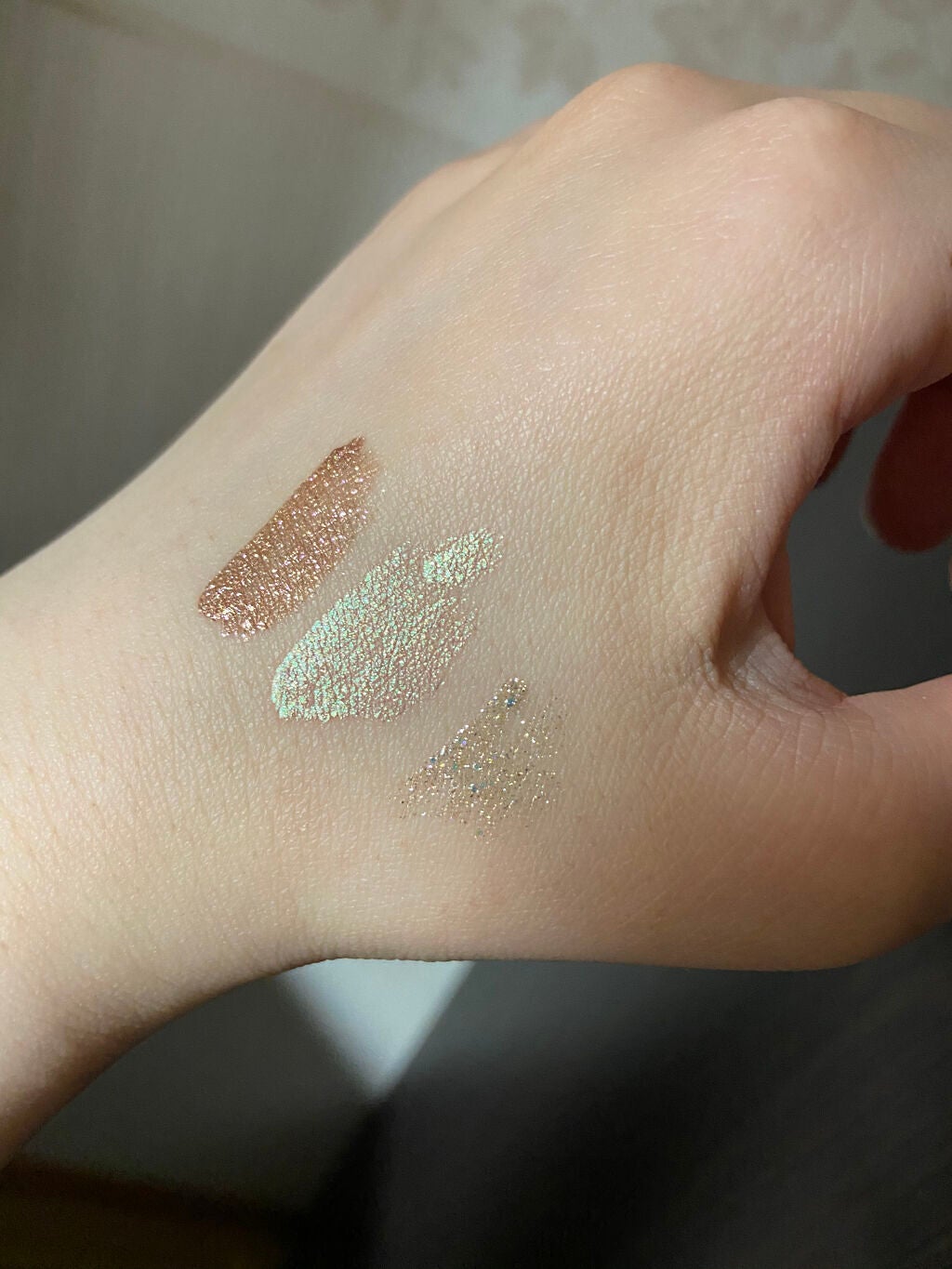 ダイヤモンドシリーズ 星空リキッドアイシャドウ/ZEESEA/リキッドアイシャドウを使ったクチコミ(4枚目)