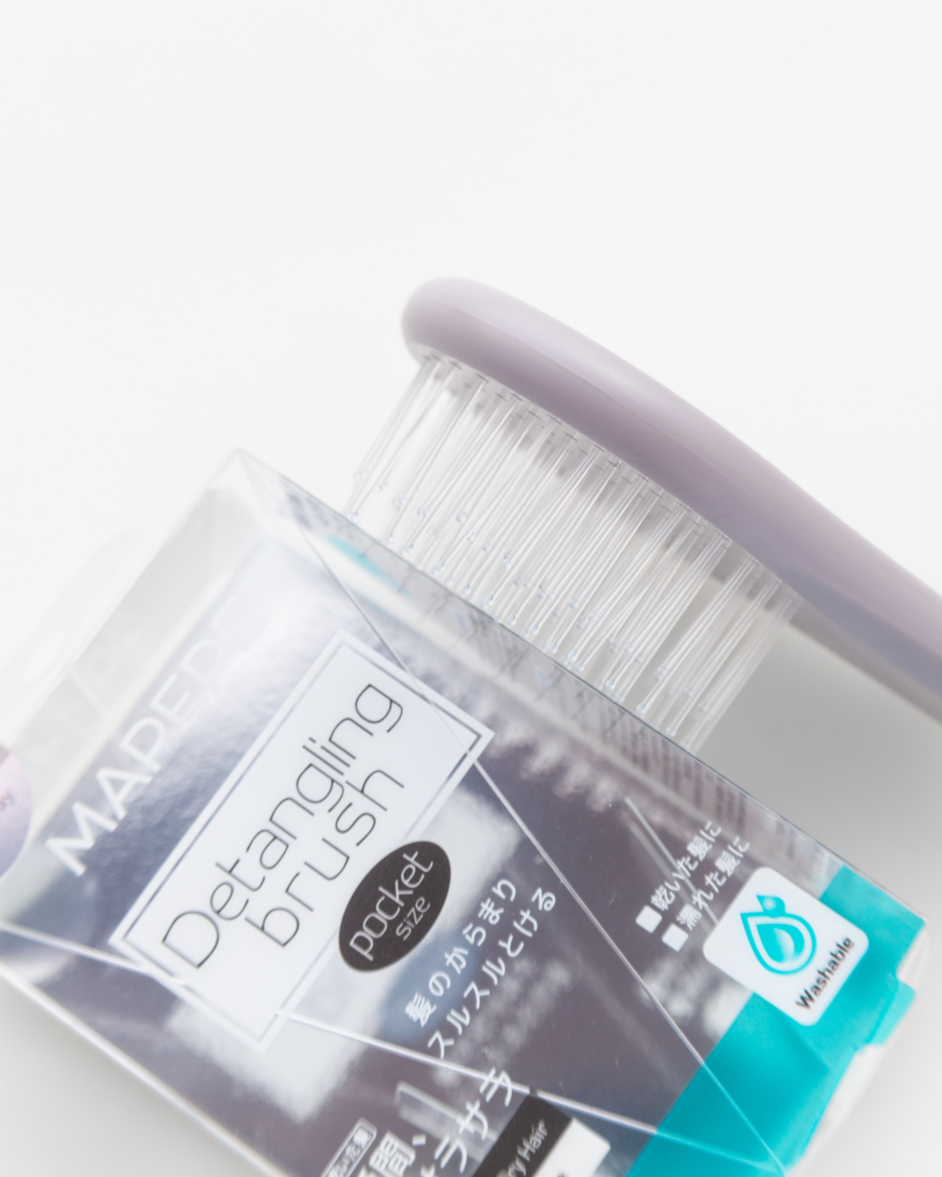 デタングリングブラシ【ポケットサイズ】/マペペ/ヘアブラシを使ったクチコミ（3枚目）