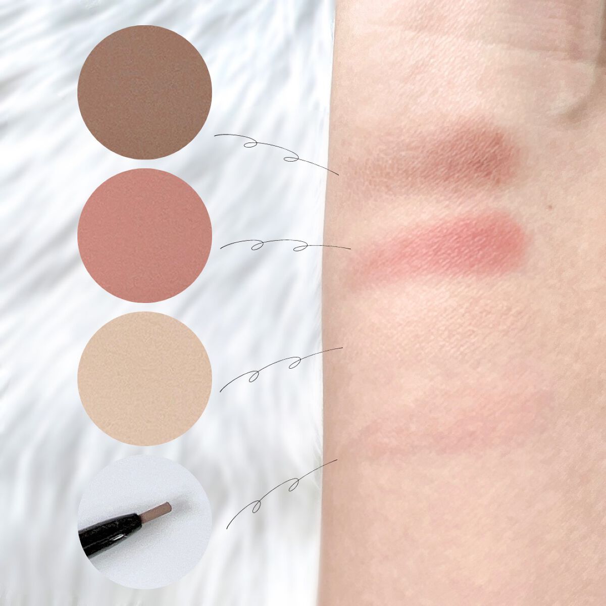 ケイト デザイニングアイブロウ3D/KATE/パウダーアイブロウを使ったクチコミ（2枚目）