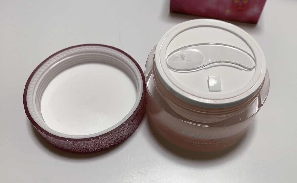 ロージー トーンアップクリーム /Colorgram/化粧下地を使ったクチコミ（2枚目）