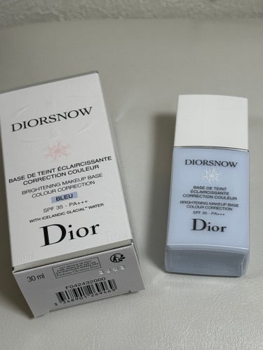 スノー メイクアップ ベース UV35 SPF35／PA+++/Dior/化粧下地を使ったクチコミ（1枚目）