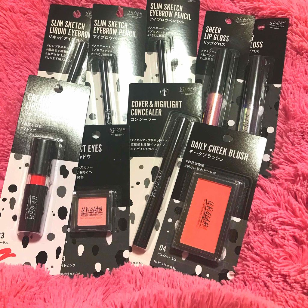 UR GLAM　SHEER LIP GLOSS/U R GLAM/リップグロスを使ったクチコミ（1枚目）