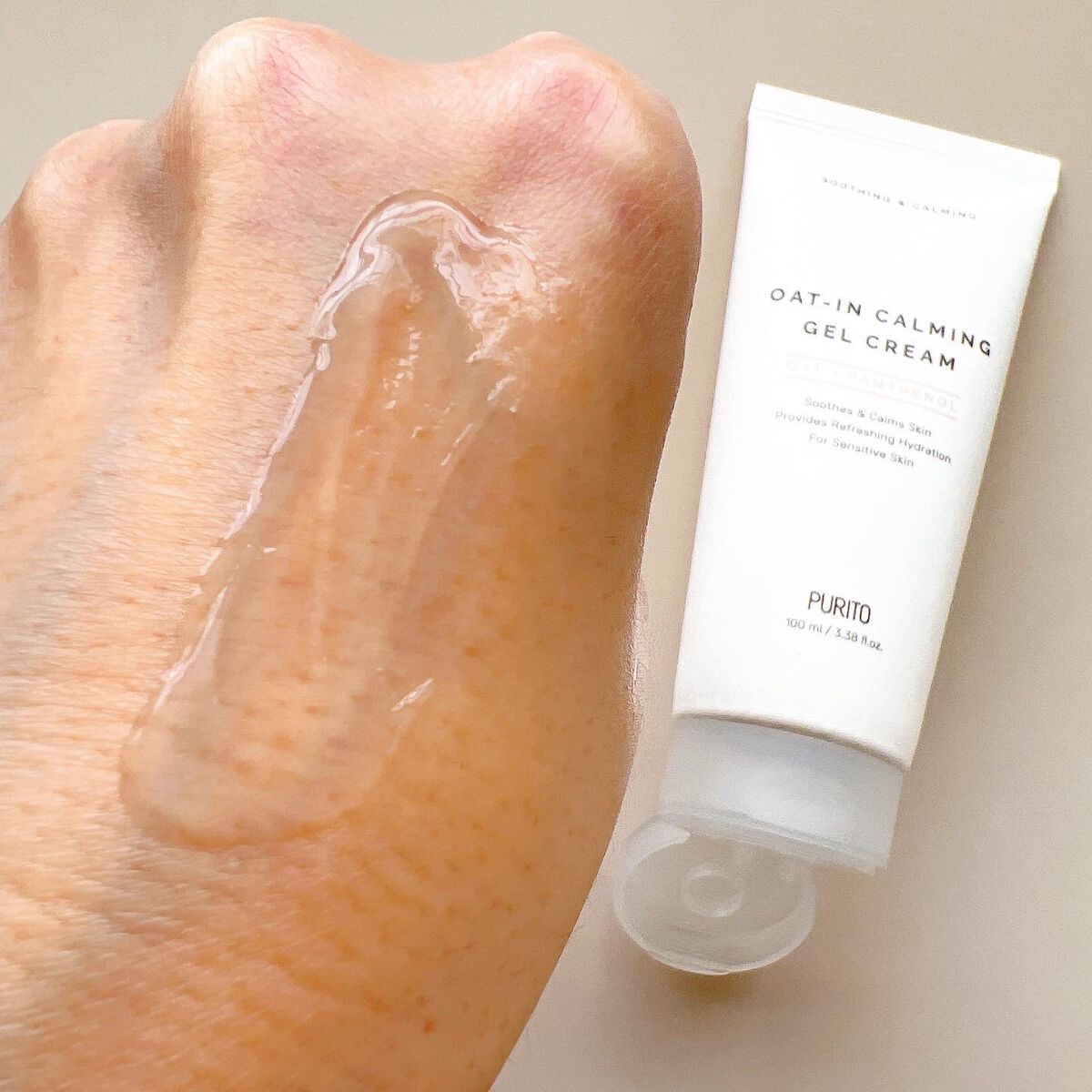 オーツインカーミングジェルクリーム/PURITO/フェイスクリームを使ったクチコミ(8枚目)