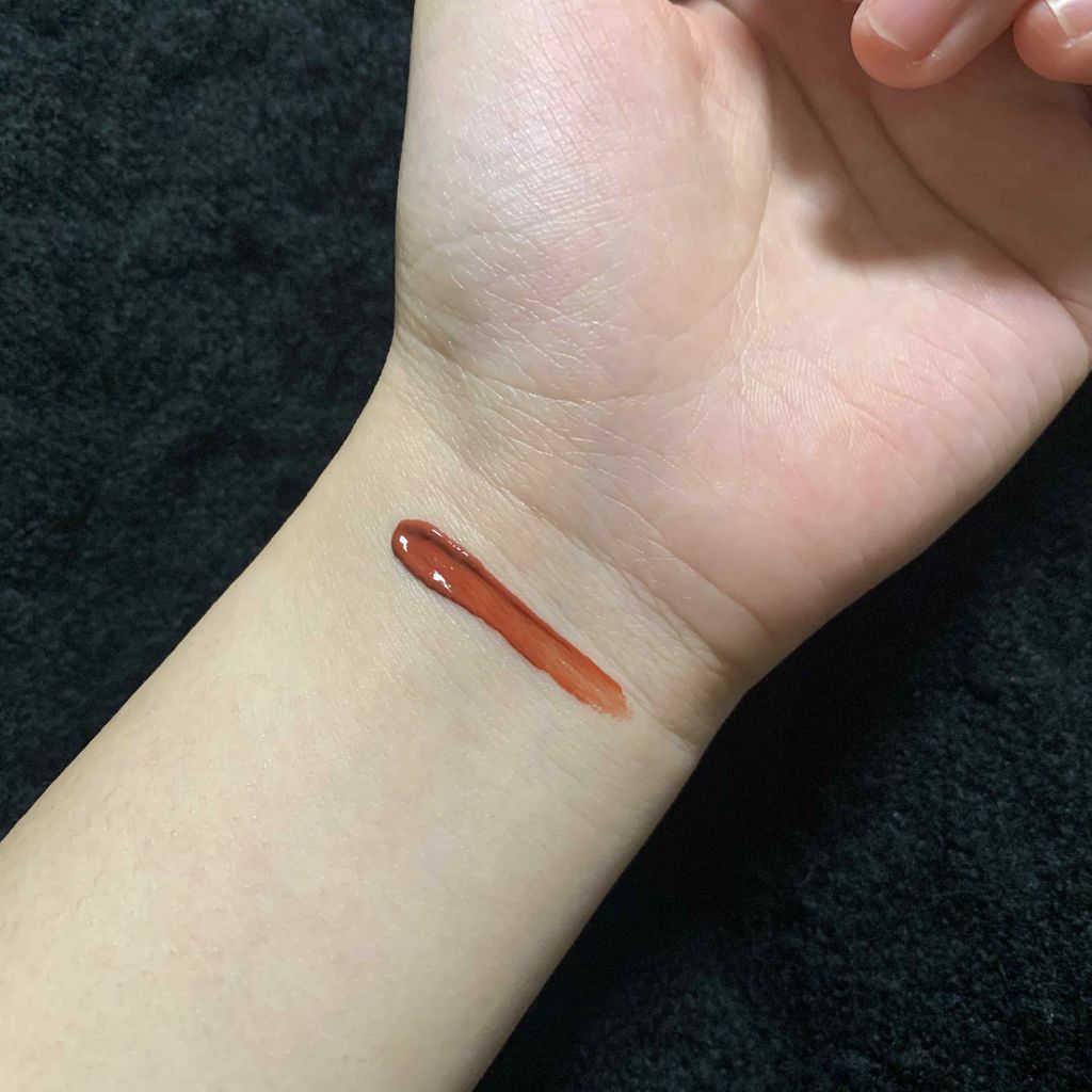 ジューシーラスティングティント/rom&nd/リップティントを使ったクチコミ（3枚目）