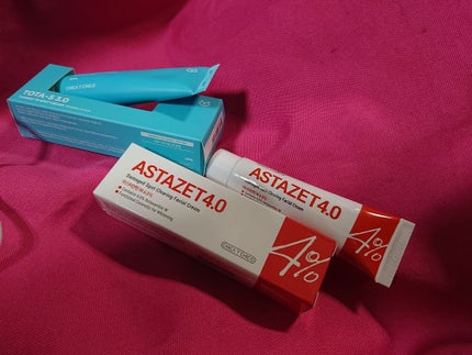 CHICAY CHICO アスタゼット4.0のクチコミ「こんばんは
届きましたー
Qoo10で購入
肌荒れ ストレスによる肌のかゆみがあり
赤いてんて.....」(1枚目)