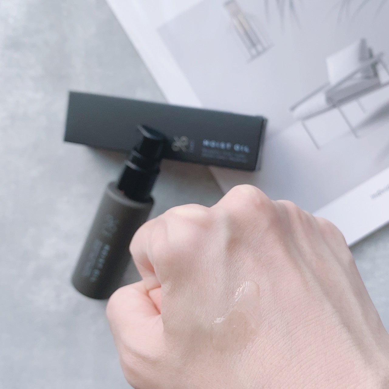 碧 モイストオイル〈金木犀〉/碧(ao)/アウトバストリートメントを使ったクチコミ(3枚目)