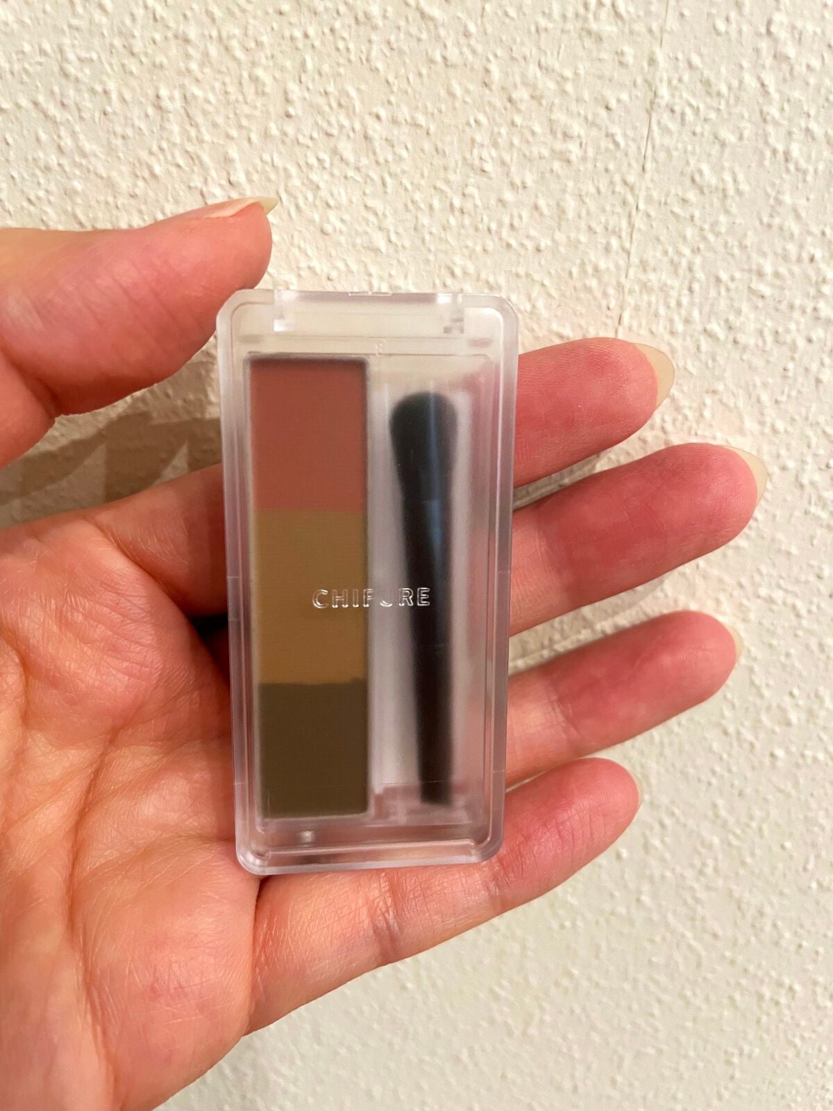 アイブロー パウダー/ちふれ/パウダーアイブロウを使ったクチコミ(3枚目)