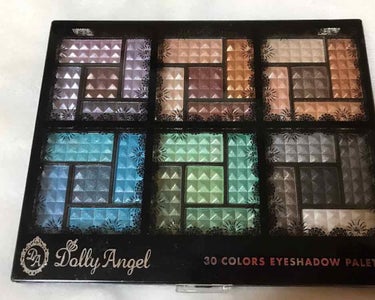 30COLORSEYESHADOWPALETTE/Dolly Angel/アイシャドウパレットを使ったクチコミ（1枚目）