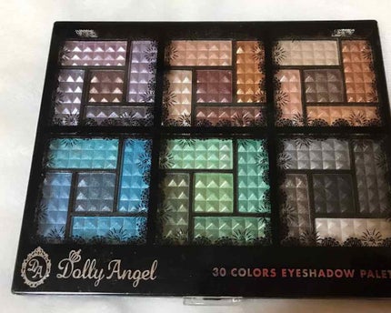 30COLORSEYESHADOWPALETTE/Dolly Angel/アイシャドウパレットを使ったクチコミ(1枚目)