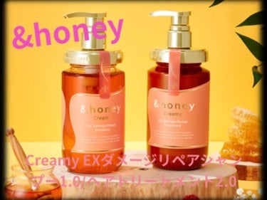 ♡&honey(アンドハニー）Creamy EXダメージリペアシャンプー1.0/ヘアトリートメント2.0 ♡


シャンプーは本当のはちみつみたいなとろっとろのテクスチャー。
トリートメントはもはや固形