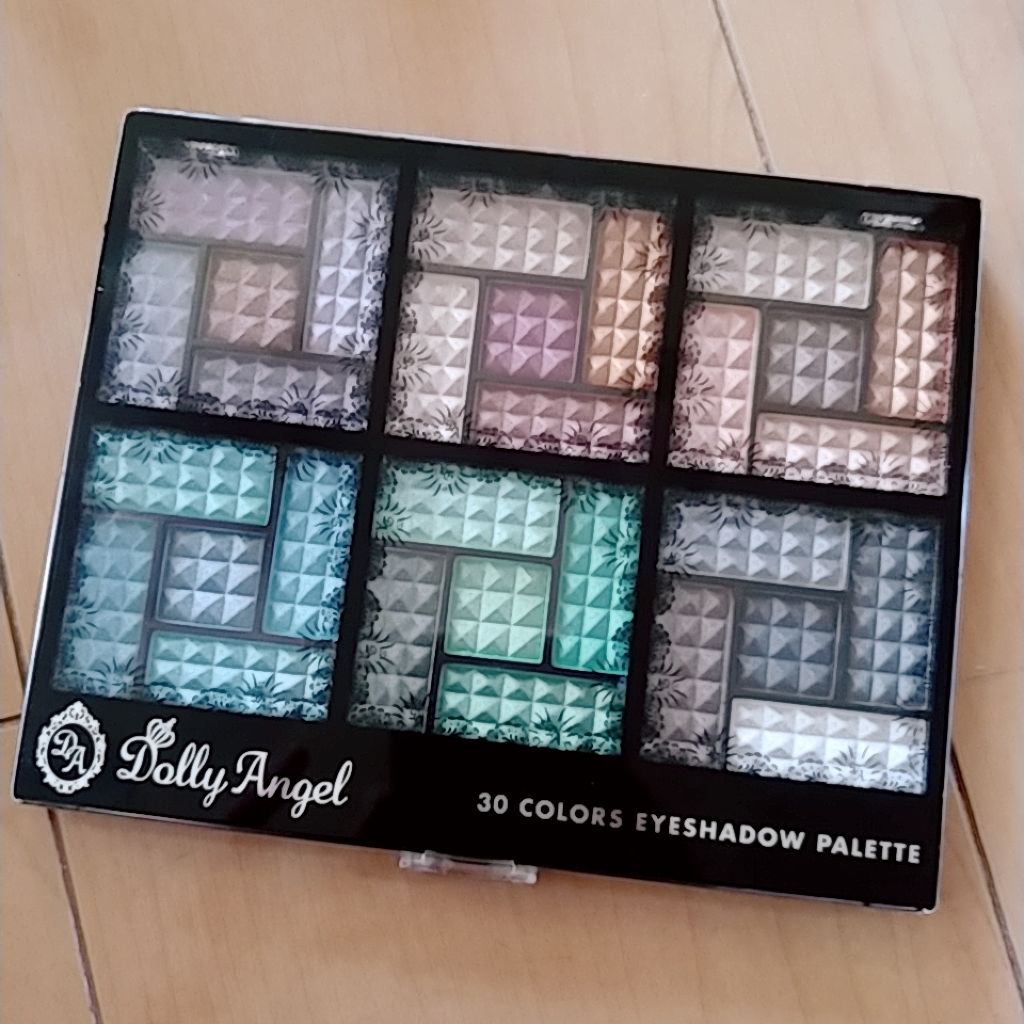 30COLORSEYESHADOWPALETTE/Dolly Angel/アイシャドウパレットを使ったクチコミ（1枚目）