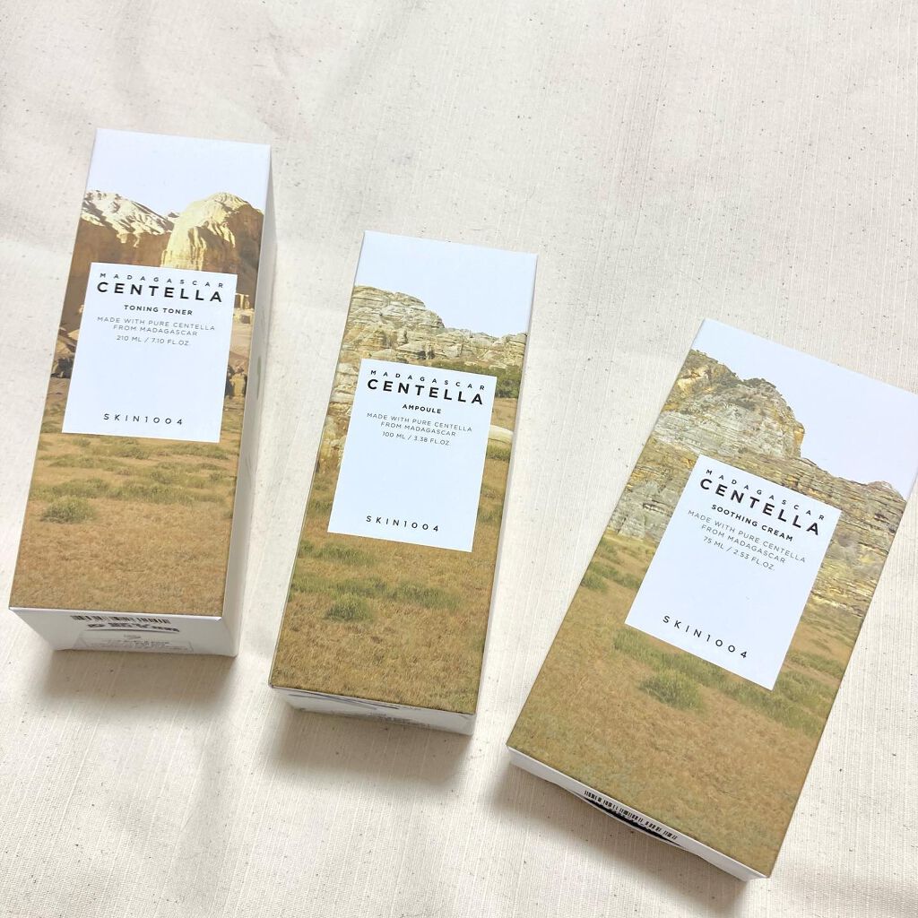 センテラ アンプル/SKIN1004/美容液を使ったクチコミ（1枚目）