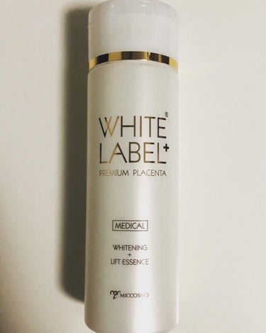 ホワイトラベルプラス 薬用プラセンタの美白リフト美容水/ホワイトラベル/化粧水を使ったクチコミ（1枚目）