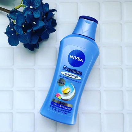 プレミアムボディミルク ホワイトニング【医薬部外品】 /ニベア/ボディミルクを使ったクチコミ(1枚目)