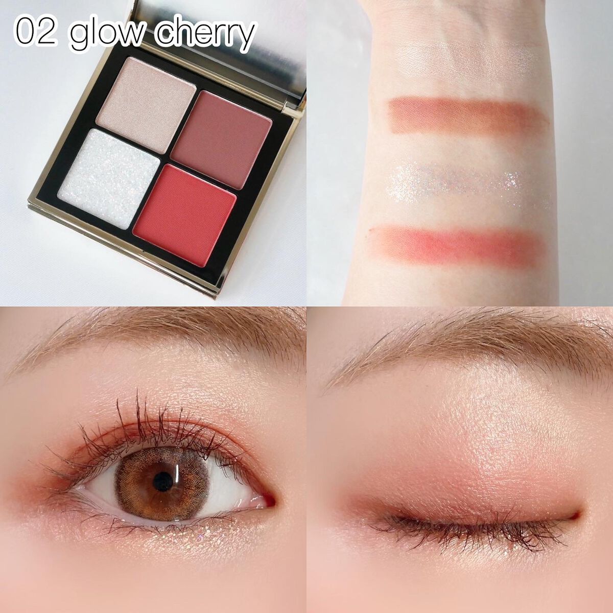 4色アイシャドウパレット|MOKA Japan cosmeticsの口コミ 4色アイシャドウパレット|MOKA Japan cosmeticsの口コミ