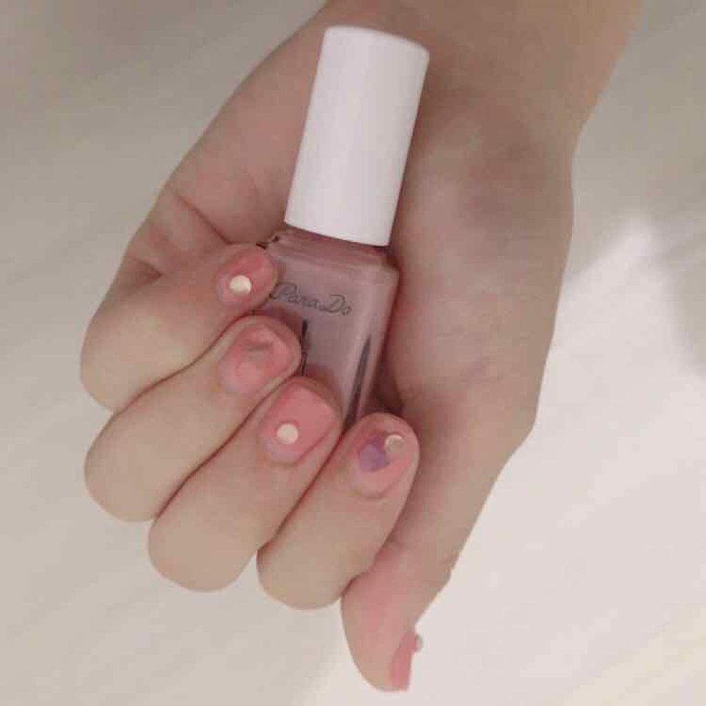 ネイルファンデーション/パラドゥ/マニキュアを使ったクチコミ（1枚目）