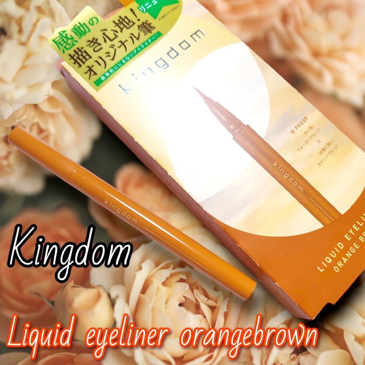 キングダム リキッドアイライナーR1/キングダム/リキッドアイライナーを使ったクチコミ(1枚目)