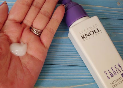 モイスチュアソフニング エマルジョン N/スティーブンノル ニューヨーク/ヘアミルクを使ったクチコミ(2枚目)