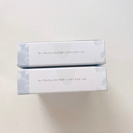 マーブルフェイスパウダーシマー ウォーム/ONLY MINERALS/プレストパウダーの画像