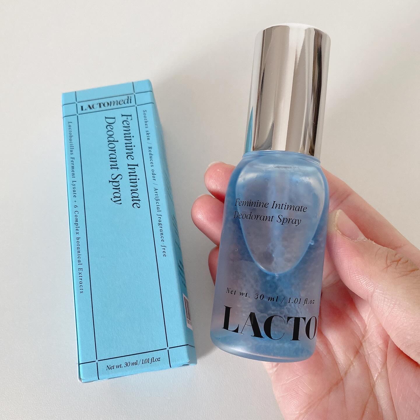 LACTOMEDI Feminine Probiotics Dry Mist/LACTOMEDI/デリケートゾーンケアを使ったクチコミ（1枚目）