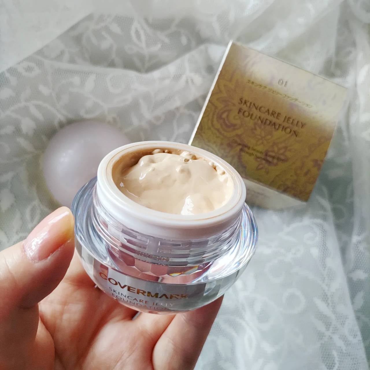 スキンケア ジェリーファンデーション/COVERMARK/その他ファンデーションを使ったクチコミ(2枚目)