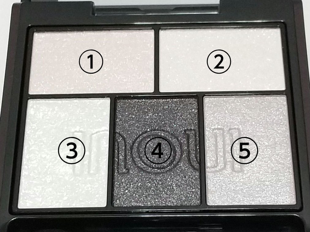インウイ アイズ/INOUI/アイシャドウパレットを使ったクチコミ(5枚目)