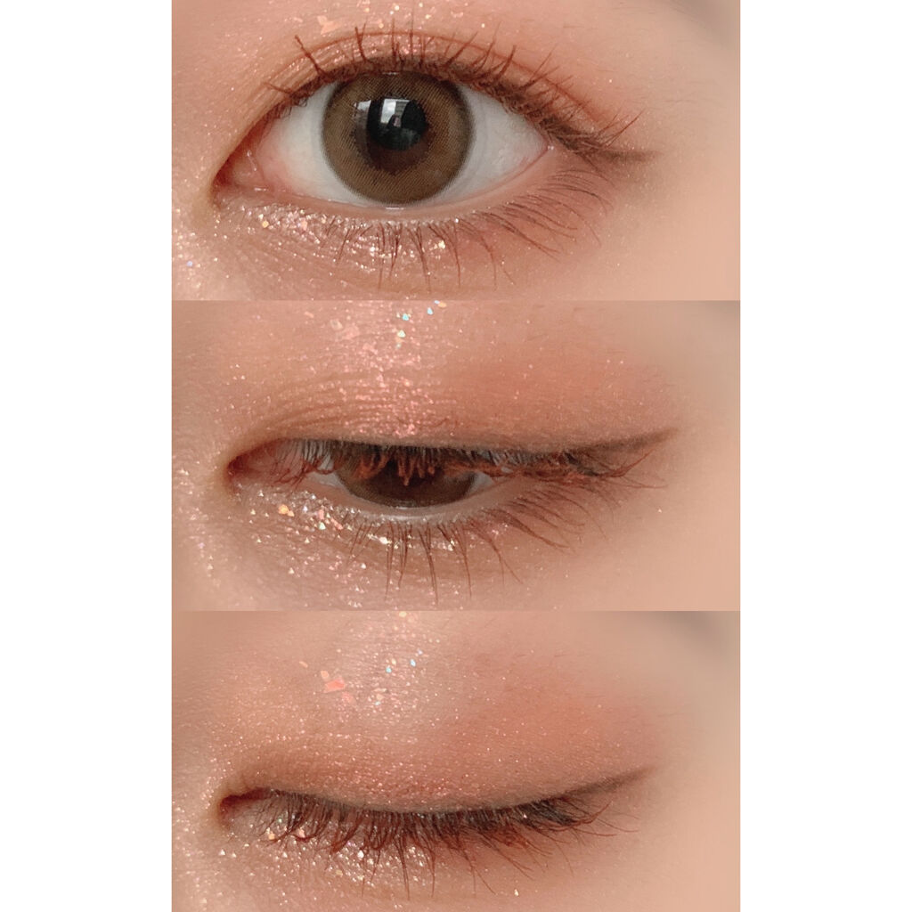 グリッタープリズム シャドウ OR01/MISSHA/グリッターを使ったクチコミ（3枚目）