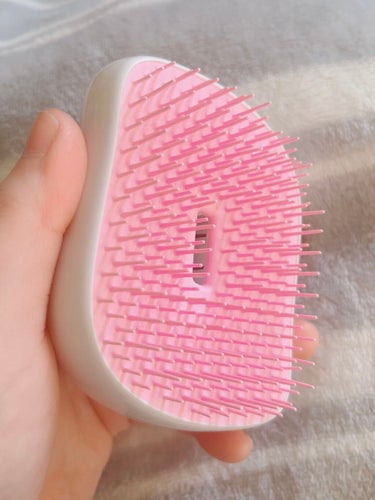 コンパクトスタイラー ジェムロックピンク/TANGLE TEEZER/ヘアブラシを使ったクチコミ（2枚目）